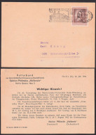 Friedrich Händel MWSt. Halle Kaliwerk Stassfurt älteste Kaliwerk Der Welt, DDR 318 Auf Ds-Karte - Covers & Documents