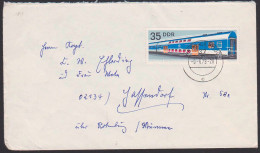Wernigerode 9.6.73  Auslandsbrief Mit 35 Pfg. Doppelstockzug DDR 1848 - Lettres & Documents