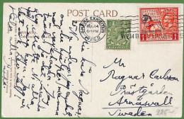 Ad0785 - GB - Postal History - EMPIRE EXHIBITION On Postcard To SWEDEN 1925 - Briefe U. Dokumente