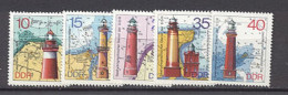 DDR 1634/1638   * *  TB  Phare  - Vuurtorens