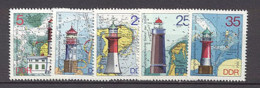 DDR 1724/1728   * *  TB  Phare  - Vuurtorens