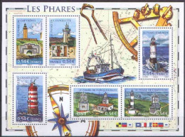 France  BF 114   * *  TB  Phare  - Phares