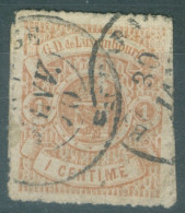 Luxembourg  Yvert 12 Ob  Voir Scan Et Description   - 1859-1880 Coat Of Arms