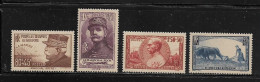 FRANCE  (  FR2 -  435 )   1940  N° YVERT ET TELLIER   N°  454/457    N** - Unused Stamps