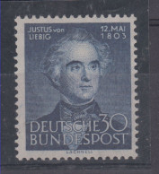 Germany Bundesrepublic Justus Von Liebig Mi#166 1953 MNH ** - Neufs