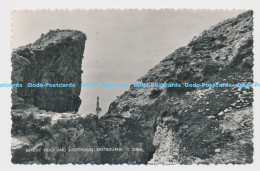 C008673 Beachy Head And Lighthouse. Eastbourne. D 82A. Shoesmith And Etheridge. - World