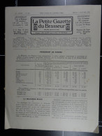 La Petite Gazette Du Brasseur N° 863 De 1935 Brasserie Belgique Bières Publicité Matériel Brassage Brouwerij - 1900 - 1949