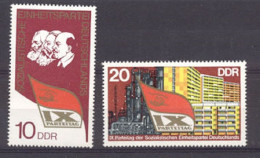 DDR   1801/1802   * *  TB    - Unused Stamps