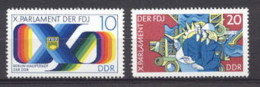 DDR   1809/1810   * *  TB  - Unused Stamps