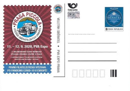 CDV 193 Czech Republic Sberatel/Collector/Sammler Praga Picolla 2020 First Stamp Exhibition After Covid Coronavirus - Briefmarkenausstellungen