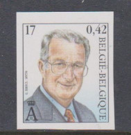 Belgique Non Dentelé 1999 2840 17 F 0,42 € Roi Albert II  - 2001-…