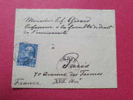 Autriche - Enveloppe Pour Paris En 1909 - Réf 3647 - Lettres & Documents