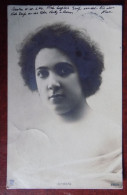 Carte Photo Portrait De Femme - " Andora " - Obl. Breslau 1904 - Femmes