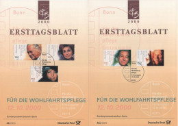 Germany Deutschland 2000-46 Fur Die Wohlfahrtspflege, Filmschauspieler Film Actor Cinema Movie Kino, Canceled In Bonn - 1991-2000