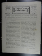 La Petite Gazette Du Brasseur N° 869 De 1936 Brasserie Belgique Bières Publicité Matériel Brassage Brouwerij - 1900 - 1949