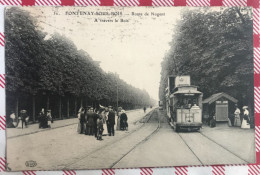 CPA 94 FONTENAY SOUS BOIS Route De Nogent, à Travers Le Bois - Fontenay Sous Bois