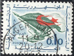 Algérie (Rep) Poste Obl Yv: 370 Mi:395 Drapeau National Alger Gare 20-12-1963 (TB Cachet à Date) - Algérie (1962-...)