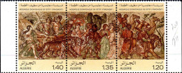 Algérie (Rep) Poste N** Yv: 711A Mi:748 Mosaïque Dyonisiaque De Setif Bord De Feuille - Algeria (1962-...)