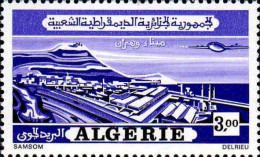 Algérie (Rep) Avion N** Yv:19 Mi:581 Port D'Oran - Algérie (1962-...)