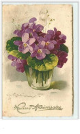 N°3219 - Catharina Klein - Bouquet De Violettes - Klein, Catharina