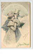 N°3422 - Joyeux Noel - MM Vienne N 156 - Couple - Autres & Non Classés