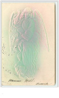 N°3199 - Carte  Gaufree - Ange Vert - Angels