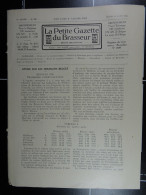 La Petite Gazette Du Brasseur N° 885 De 1936 Brasserie Belgique Bières Publicité Matériel Brassage Brouwerij - 1900 - 1949