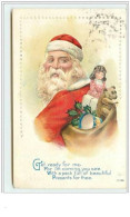 N°3333 - Carte Gaufree - Santa Claus - Get Ready For Me - Santa Claus