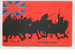 N°3465 - Grande Bretagne - Silhouettes - La Charge à L'Etrier - Patriotic