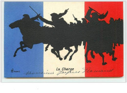 N°3461 - France - Silhouettes - La Charge - Patriotic