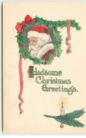 N°10784 - Carte Fantaisie - Gladsome Christmas Greetings - Santa Claus - Santa Claus