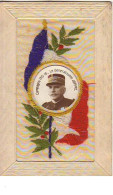 N°13052 - Carte Brodée - Campagne 1915-16 - Le Généralissime Joffre - Brodées