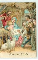 N°21928 - Joyeux Noël - Scène De La Nativité, Crèche - Other & Unclassified