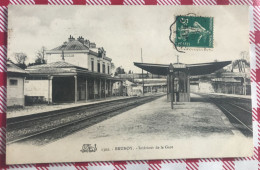 CPA 91 BRUNOY Intérieur De La Gare - Brunoy