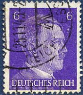 Allemagne Poste Obl Yv:709 Mi:785 Adolf Hitler (Beau Cachet Rond) - Oblitérés