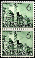 Allemagne Poste N** Yv:664 Mi:740 Leipziger Messe Tour De L'horloge Ausgustusplatz Paire - Unused Stamps
