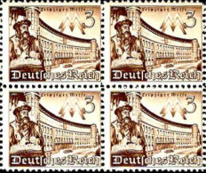 Allemagne Poste N** Yv:663 Mi:739 Leipziger Messe Gutenberg Bloc De 4 - Unused Stamps