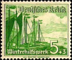 Allemagne Poste N** Yv:596 Mi:653 Winterhilfswerk Bateaux De Pêche - Unused Stamps