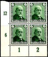 Allemagne Poste N** Yv:562 Mi:604 Gottfried Daimler Bloc De 4 CdF - Unused Stamps