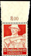 Allemagne Poste N** Yv:518 Mi:561 Deutsche Nothilfe Cultivateur Bord De Feuille - Unused Stamps