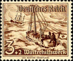Allemagne Poste N* Yv:594 Mi:651 Winterhilfswerk Canot De Sauvetage (points De Rouille) - Unused Stamps
