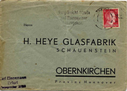 Allemagne Poste Cachet Yv:710B Mi 827 Adolf Hitler - Covers & Documents