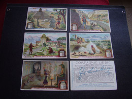 Original Old Cards Chromos Liebig S 1077 Scènes De Royaume Disparus Complet - Liebig