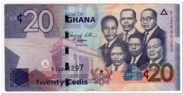 GHANA,20 CEDIS,2011,P.40c,aVF - Ghana