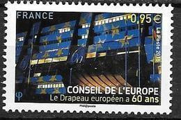 France 2015 Service N° 163 Neuf Conseil De L'Europe à La Faciale + 10% - Mint/Hinged