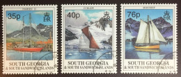 South Georgia 1995 Sailing Ships FU - Géorgie Du Sud
