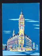 Cp, Carte à Système, Lumineuse Dans L'obscurité Après Exposition à La Lumière, 59, Lille, La Bourse, Voyagée 1963 - A Systèmes