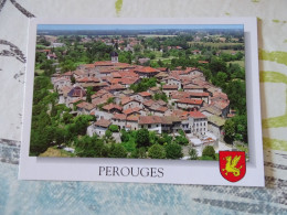 Cp  01 Ain - Pérouges - Vue Aérienne - Pérouges