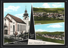 AK Tauberrettersheim, Kirche Und Dorfpartien  - Andere & Zonder Classificatie
