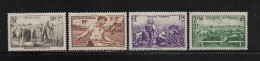 FRANCE  (  FR2 -  449 )   1940  N° YVERT ET TELLIER   N°  466/469    N** - Unused Stamps